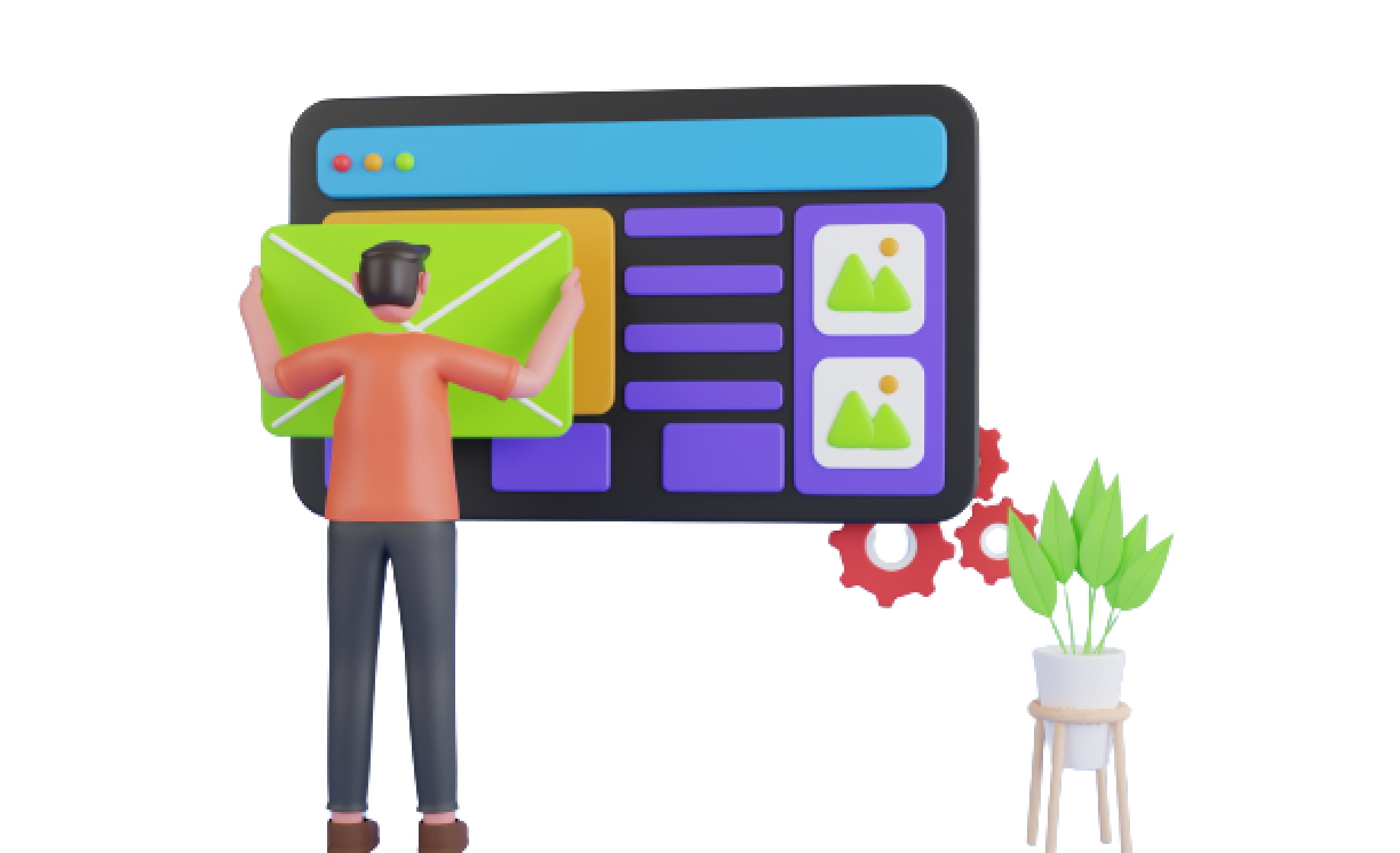 Customize & Design Web Portal